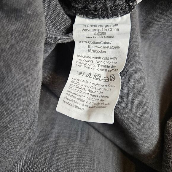 Madewell Denim Popover Top in Black‎ Wash, size S - Picture 4 of 5